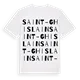 Saint-Ghislain ordlek t-shirt