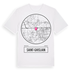 Saint-Ghislain t-shirt – ekologisk bomull t-shirt från Pinshirt