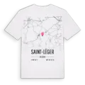 Saint-Léger karta t-shirt