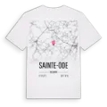 Sainte-Ode karta t-shirt