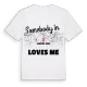 Någon i Sainte-Ode älskar mig t-shirt