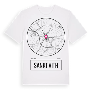 Sankt Vith t-shirt – ekologisk bomull t-shirt från Pinshirt