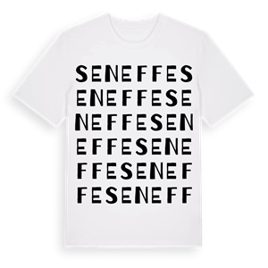 Seneffe ordlek t-shirt – ekologisk bomull t-shirt från Pinshirt