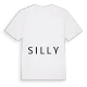 Jag älskar Silly t-shirt stort tryck