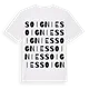 Soignies ordlek t-shirt