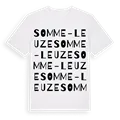 Somme-Leuze ordlek t-shirt