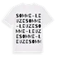 Somme-Leuze ordlek t-shirt