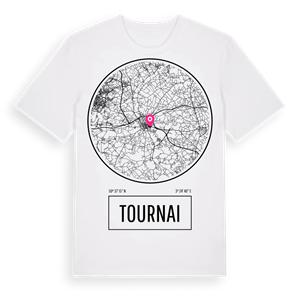 Tournai t-shirt – ekologisk bomull t-shirt från Pinshirt