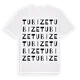 Tubize ordlek t-shirt