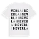 Verlaine ordlek t-shirt