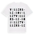 Villers-le-Bouillet ordlek t-shirt