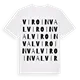 Viroinval ordlek t-shirt