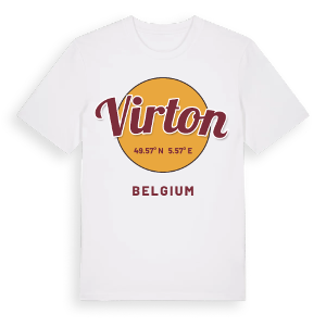 Virton cirkel t-shirt – ekologisk bomull t-shirt från Pinshirt