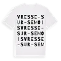 Vresse-sur-Semois ordlek t-shirt