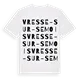 Vresse-sur-Semois ordlek t-shirt