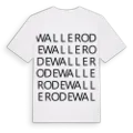 Wallerode ordlek t-shirt