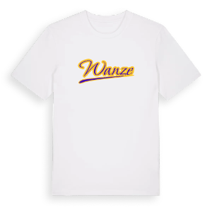 Wanze baseball t-shirt – ekologisk bomull t-shirt från Pinshirt