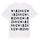 Waremme ordlek t-shirt