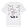 Waterloo karta t-shirt