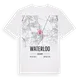 Waterloo karta t-shirt