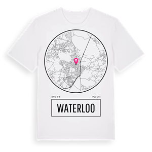 Waterloo t-shirt – ekologisk bomull t-shirt från Pinshirt