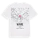 Wavre karta t-shirt