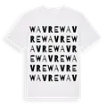 Wavre ordlek t-shirt