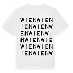 Wien ordlek t-shirt – ekologisk bomull t-shirt från Pinshirt