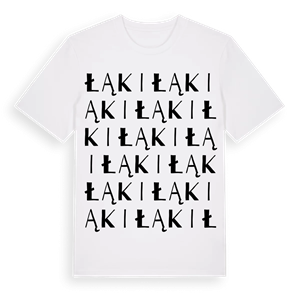 Łąki ordlek t-shirt – ekologisk bomull t-shirt från Pinshirt