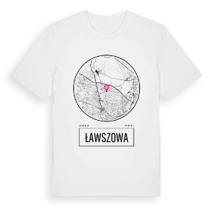 Ławszowa t-shirt – ekologisk bomull t-shirt från Pinshirt