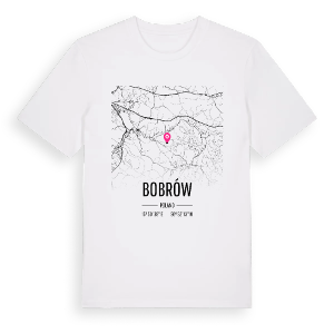 Bobrów karta t-shirt – ekologisk bomull t-shirt från Pinshirt