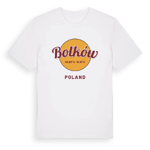 Bolków cirkel t-shirt – ekologisk bomull t-shirt från Pinshirt