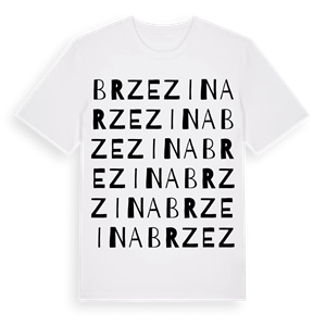 Brzezina ordlek t-shirt – ekologisk bomull t-shirt från Pinshirt