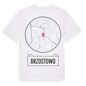 Brzostowo t-shirt – ekologisk bomull t-shirt från Pinshirt