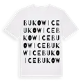 Bukowice ordlek t-shirt