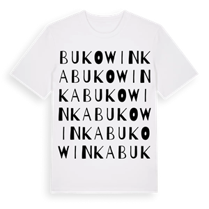 Bukowinka ordlek t-shirt – ekologisk bomull t-shirt från Pinshirt