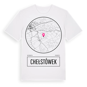 Chełstówek t-shirt – ekologisk bomull t-shirt från Pinshirt