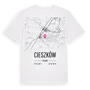 Cieszków karta t-shirt – ekologisk bomull t-shirt från Pinshirt