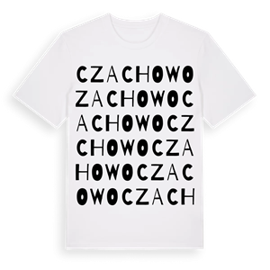 Czachowo ordlek t-shirt – ekologisk bomull t-shirt från Pinshirt