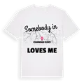Någon i Czarnogoździce älskar mig t-shirt
