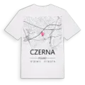 Czerna karta t-shirt