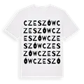 Czeszów ordlek t-shirt