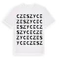Czeszyce ordlek t-shirt