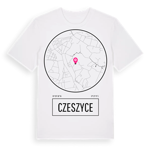 Czeszyce t-shirt – ekologisk bomull t-shirt från Pinshirt