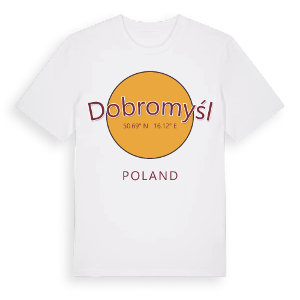Dobromyśl cirkel t-shirt – ekologisk bomull t-shirt från Pinshirt