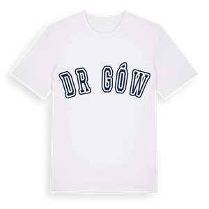 Drągów college t-shirt – ekologisk bomull t-shirt från Pinshirt