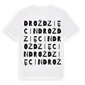 Droździęcin ordlek t-shirt