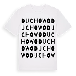 Duchowo ordlek t-shirt – ekologisk bomull t-shirt från Pinshirt