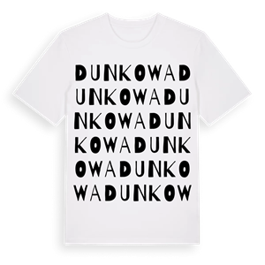 Dunkowa ordlek t-shirt – ekologisk bomull t-shirt från Pinshirt