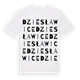 Dziesławice ordlek t-shirt